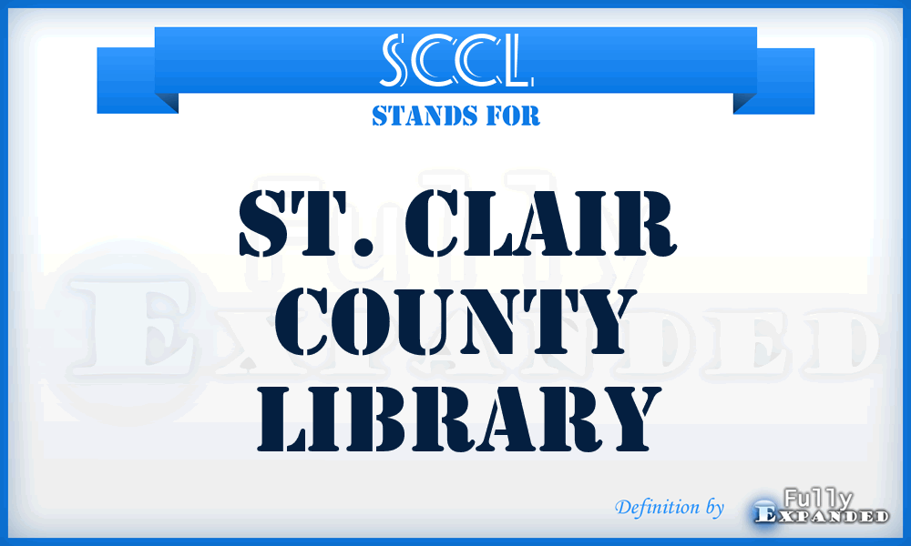 SCCL - St. Clair County Library