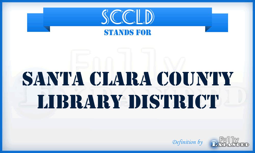 SCCLD - Santa Clara County Library District
