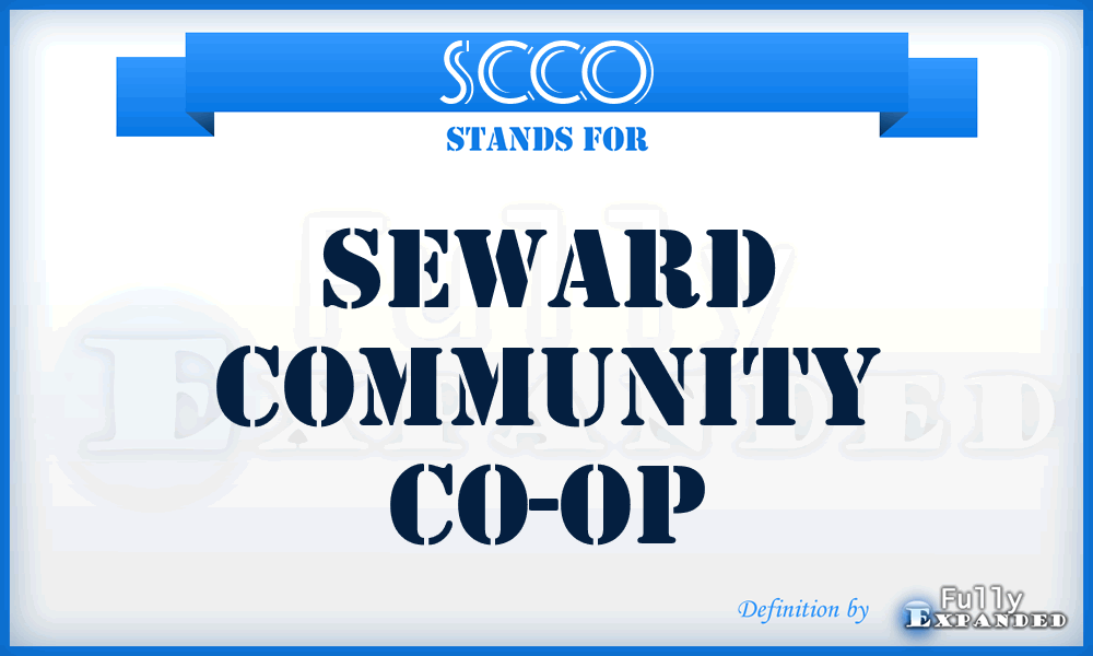 SCCO - Seward Community Co-Op