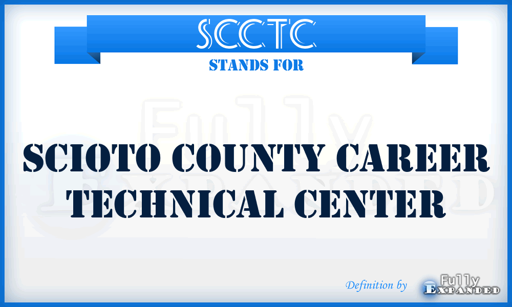 SCCTC - Scioto County Career Technical Center