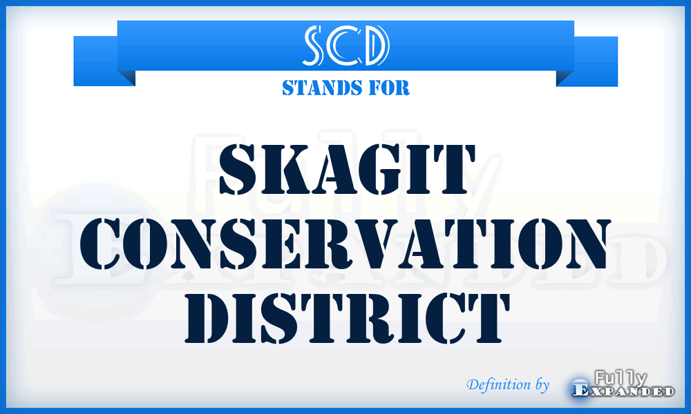 SCD - Skagit Conservation District