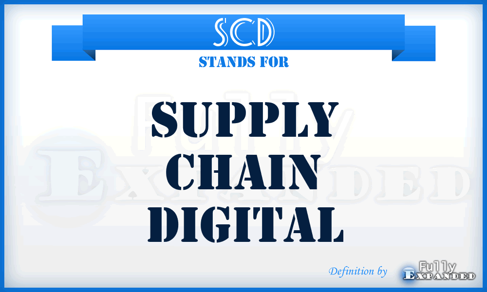 SCD - Supply Chain Digital