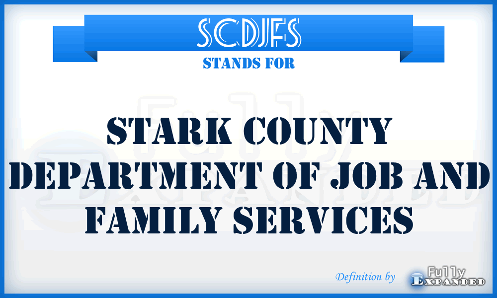 SCDJFS - Stark County Department of Job and Family Services