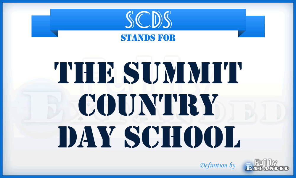 SCDS - The Summit Country Day School