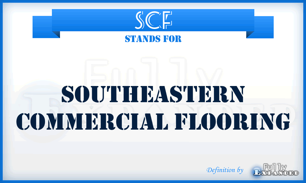 SCF - Southeastern Commercial Flooring