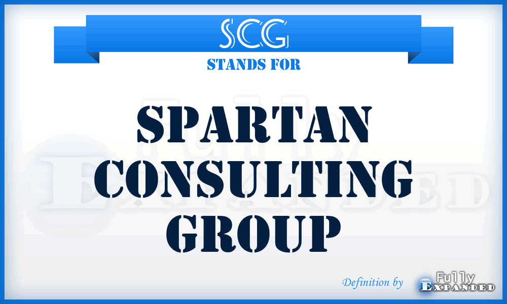 SCG - Spartan Consulting Group