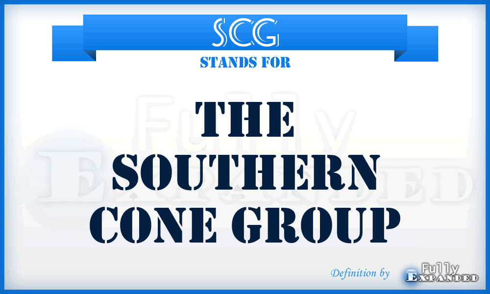 SCG - The Southern Cone Group