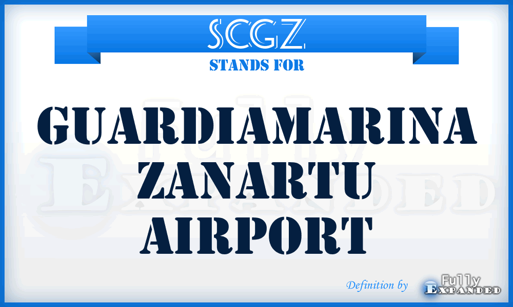 SCGZ - Guardiamarina Zanartu airport