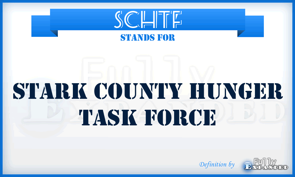 SCHTF - Stark County Hunger Task Force