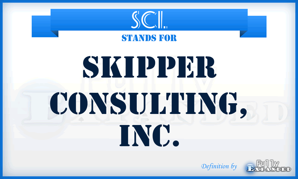 SCI. - Skipper Consulting, Inc.