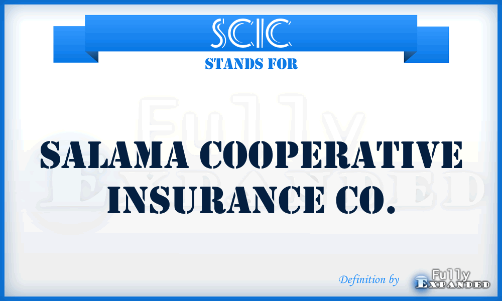 SCIC - Salama Cooperative Insurance Co.