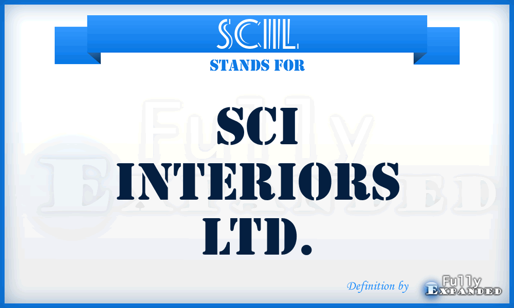 SCIIL - SCI Interiors Ltd.