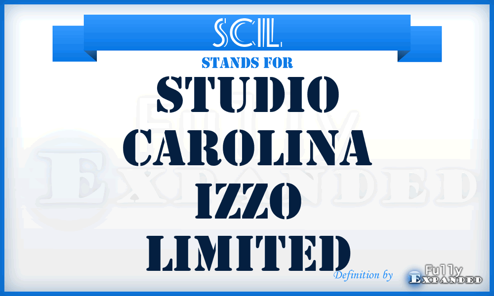 SCIL - Studio Carolina Izzo Limited
