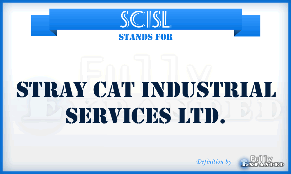 SCISL - Stray Cat Industrial Services Ltd.