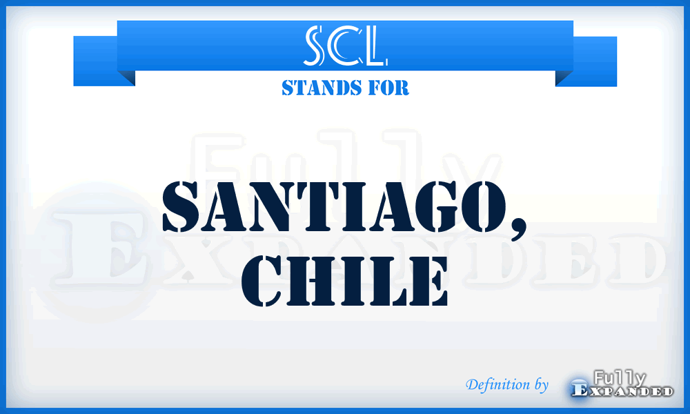 SCL - Santiago, Chile