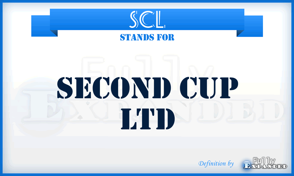 SCL - Second Cup Ltd