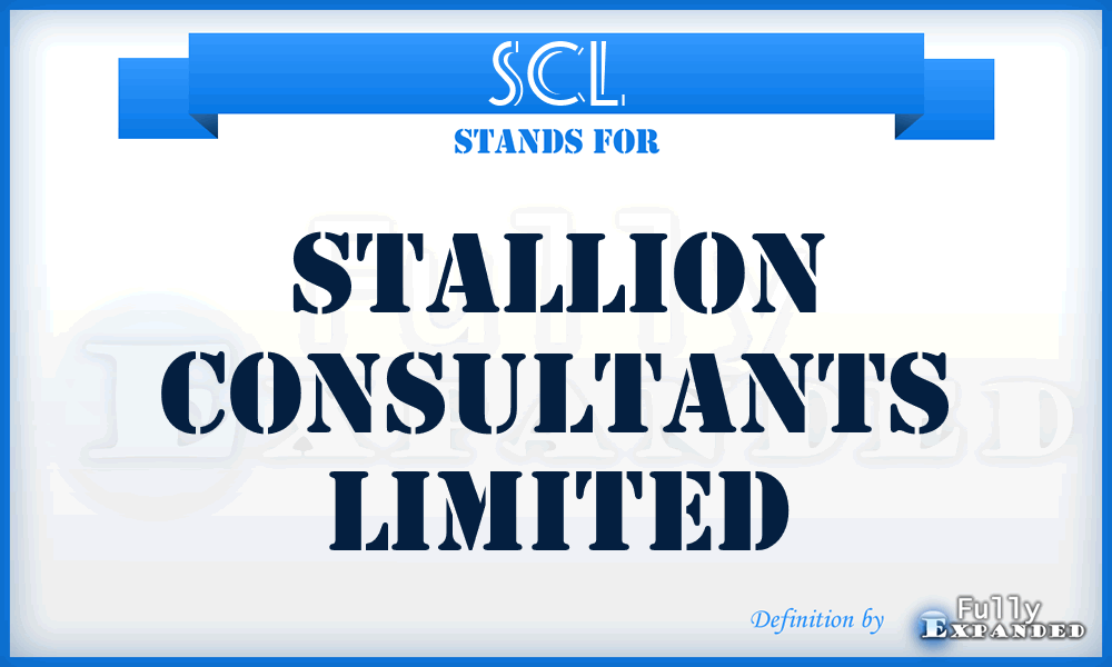 SCL - Stallion Consultants Limited