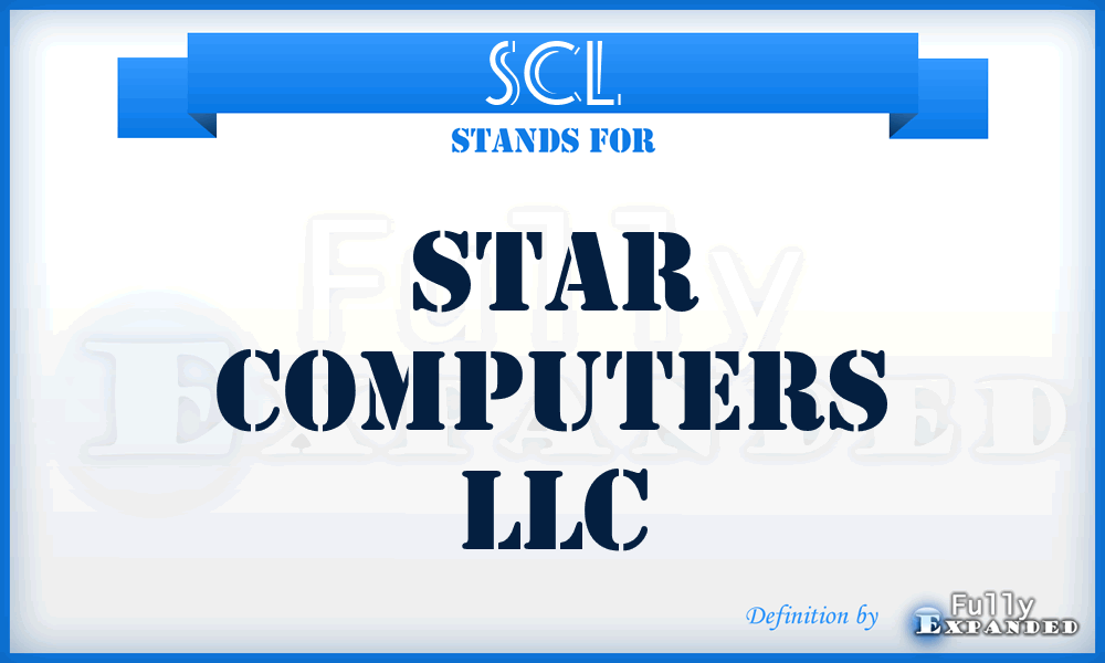 SCL - Star Computers LLC