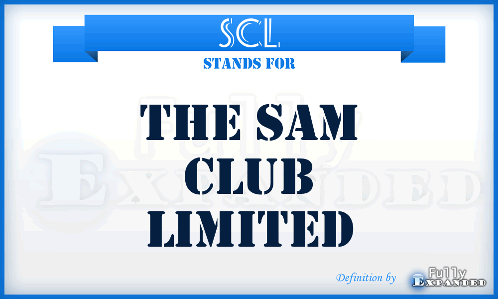 SCL - The Sam Club Limited