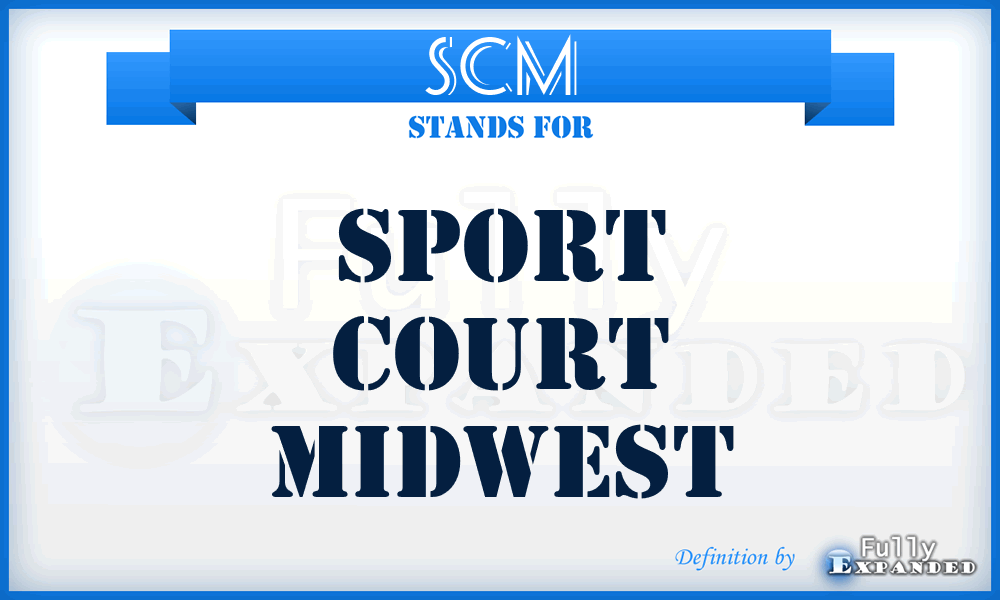 SCM - Sport Court Midwest