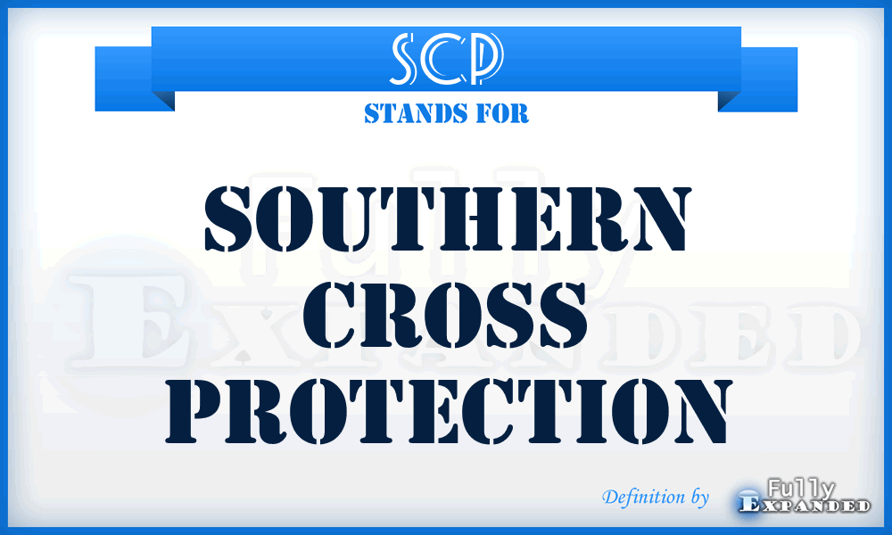 SCP - Southern Cross Protection