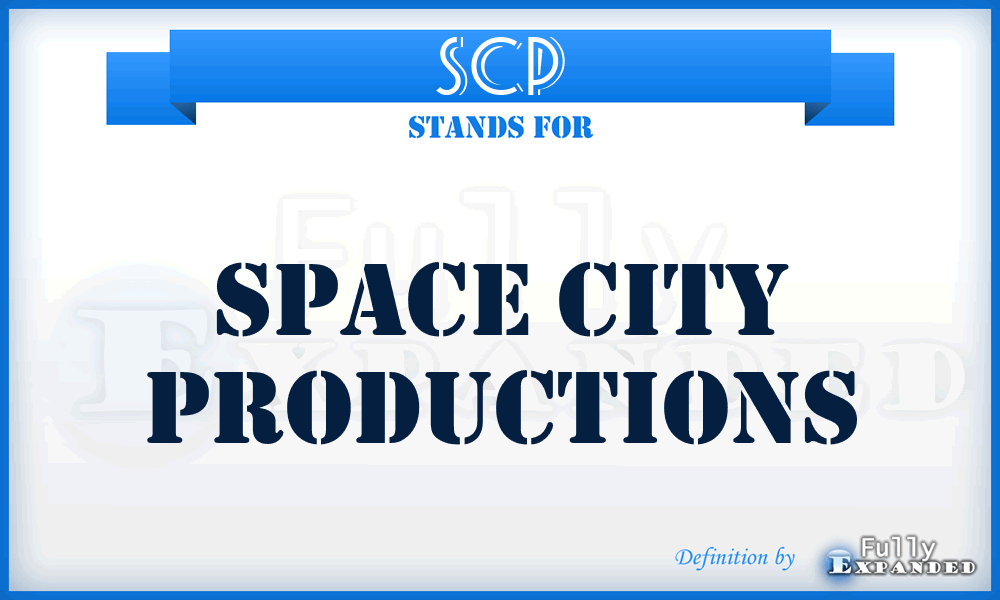 SCP - Space City Productions