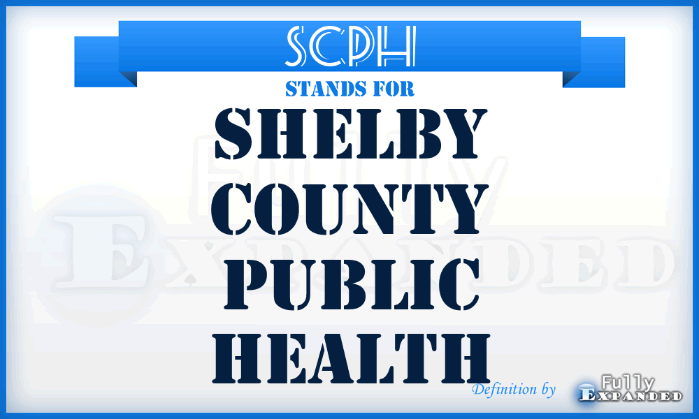 SCPH - Shelby County Public Health
