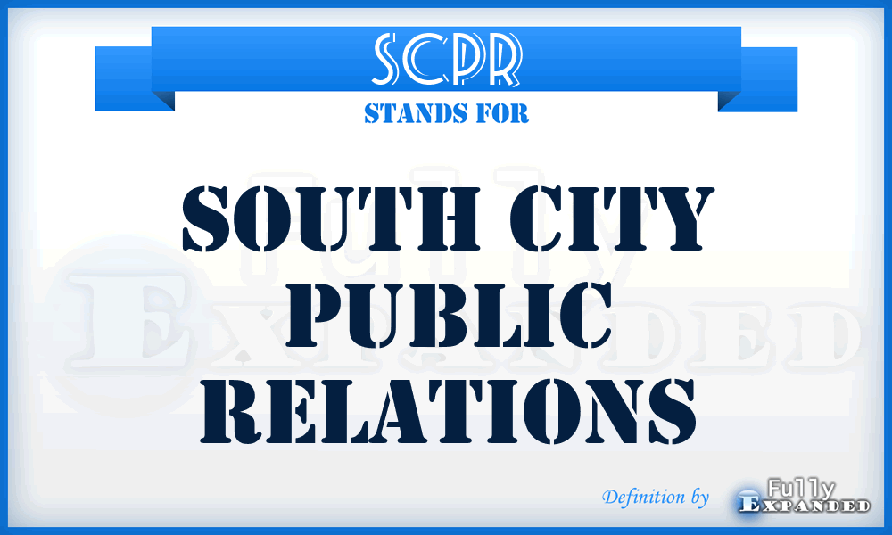 SCPR - South City Public Relations