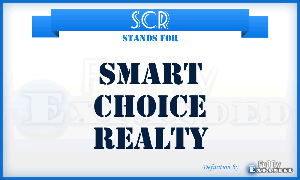 SCR - Smart Choice Realty