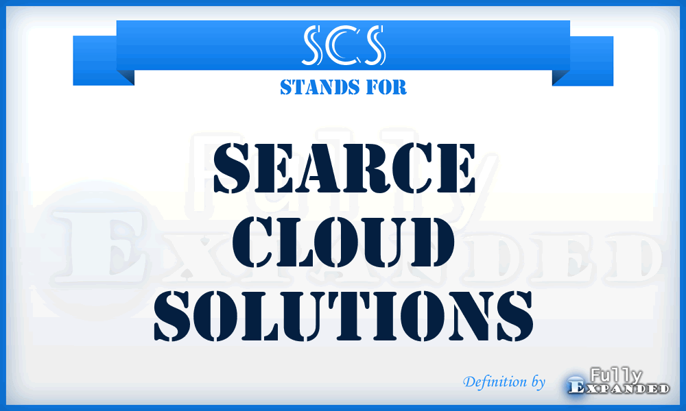 SCS - Searce Cloud Solutions
