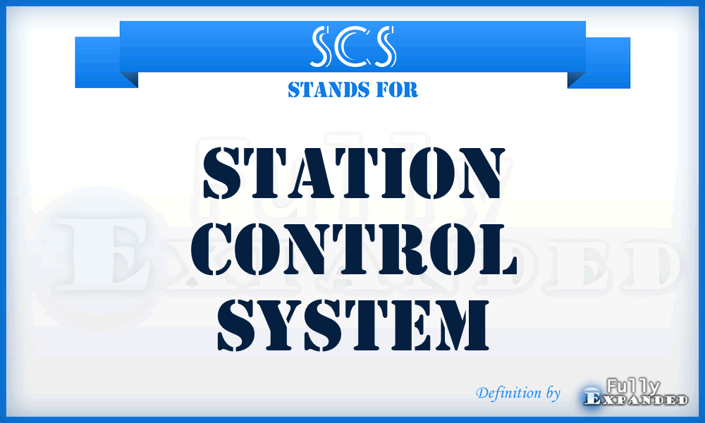 SCS - Station Control System