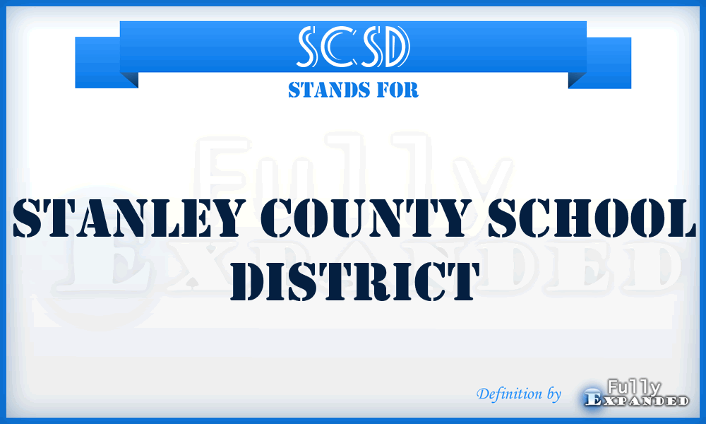 SCSD - Stanley County School District