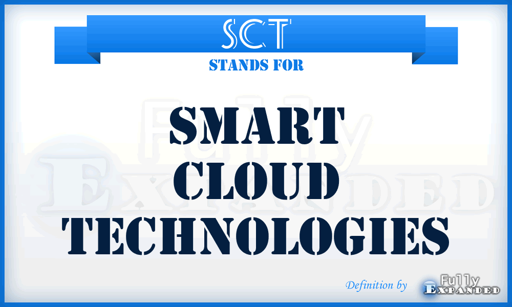 SCT - Smart Cloud Technologies