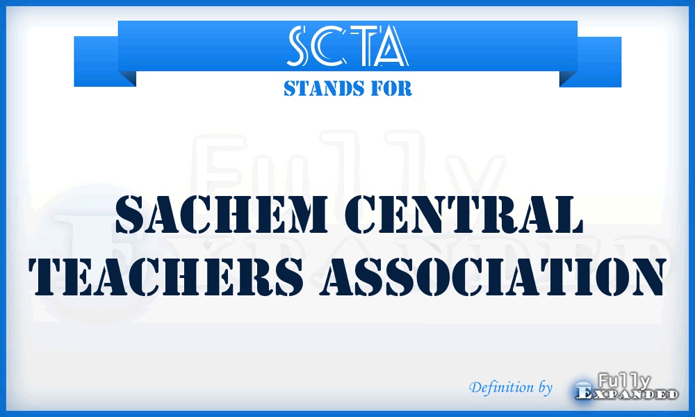 SCTA - Sachem Central Teachers Association