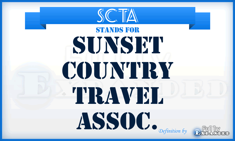 SCTA - Sunset Country Travel Assoc.