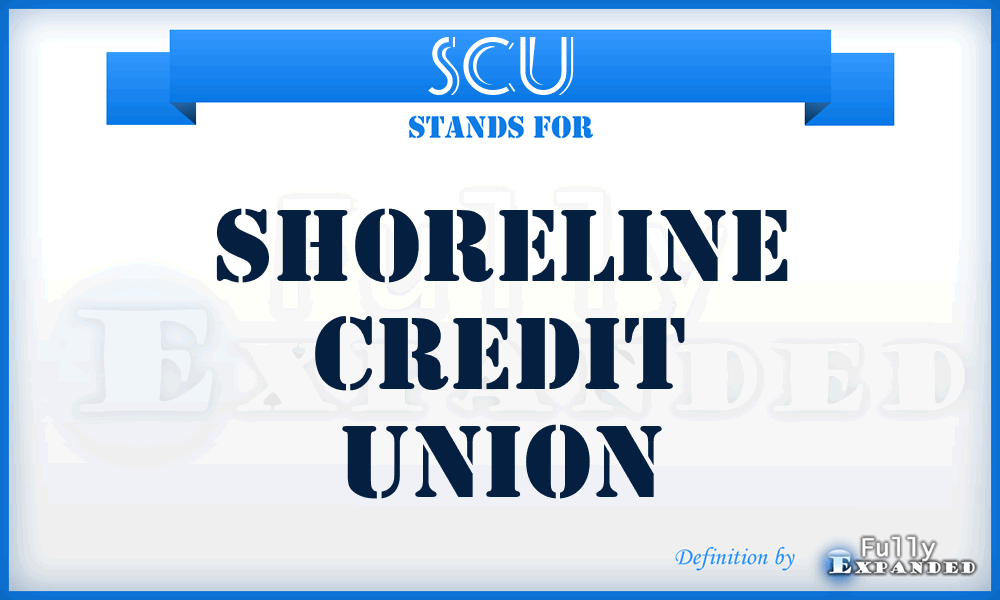 SCU - Shoreline Credit Union