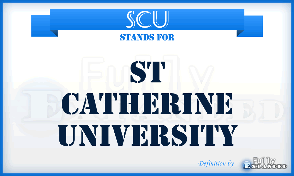 SCU - St Catherine University