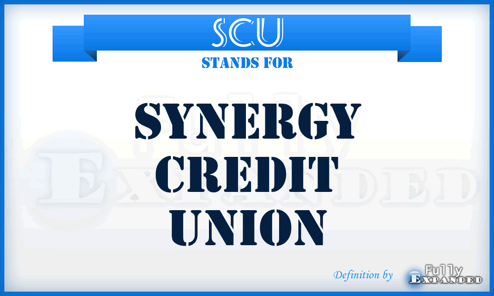 SCU - Synergy Credit Union