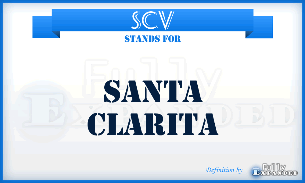 SCV - Santa Clarita