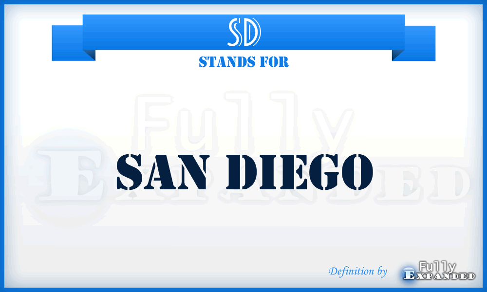 SD - San Diego