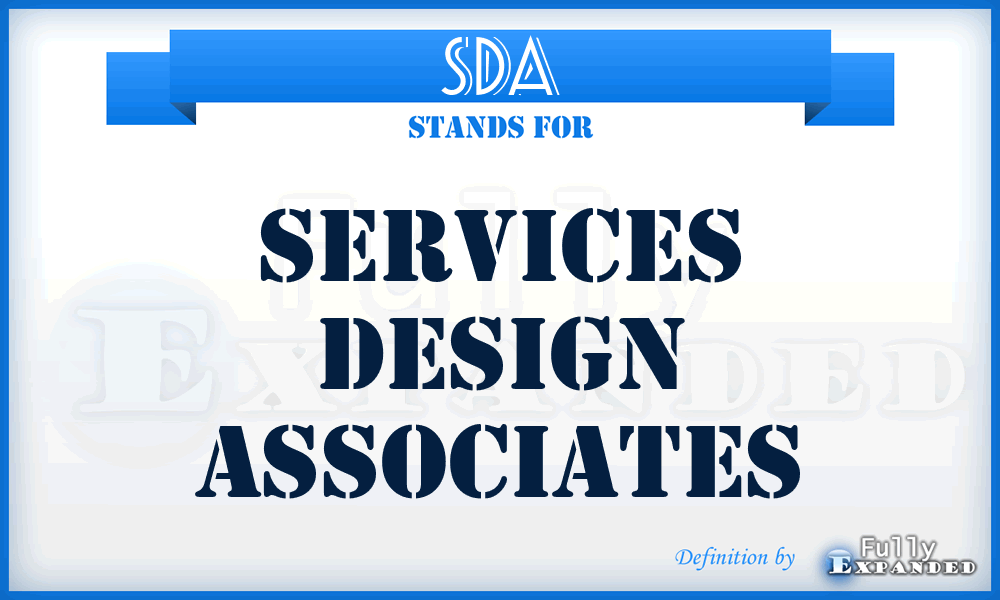 SDA - Services Design Associates