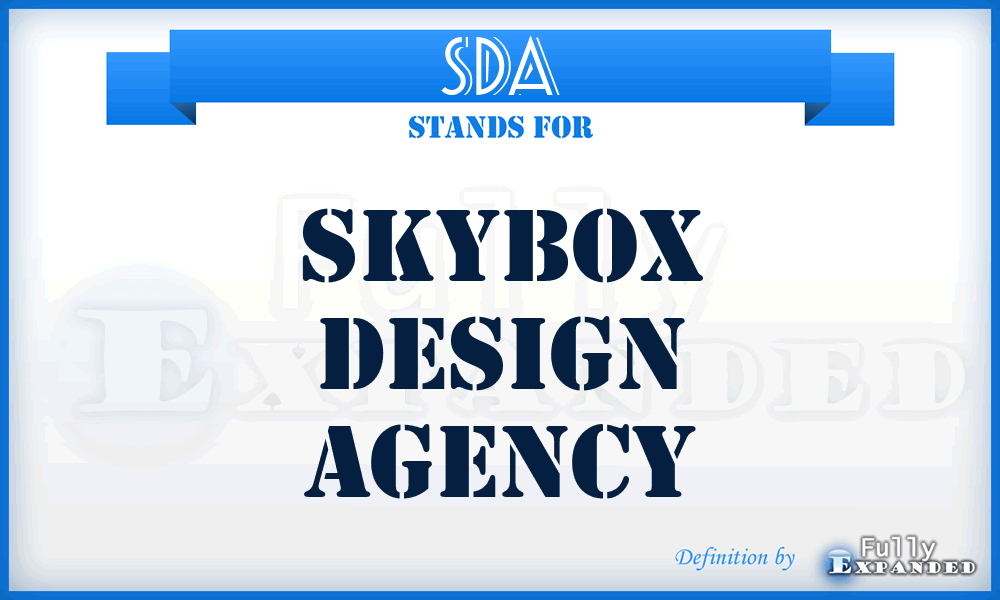 SDA - Skybox Design Agency
