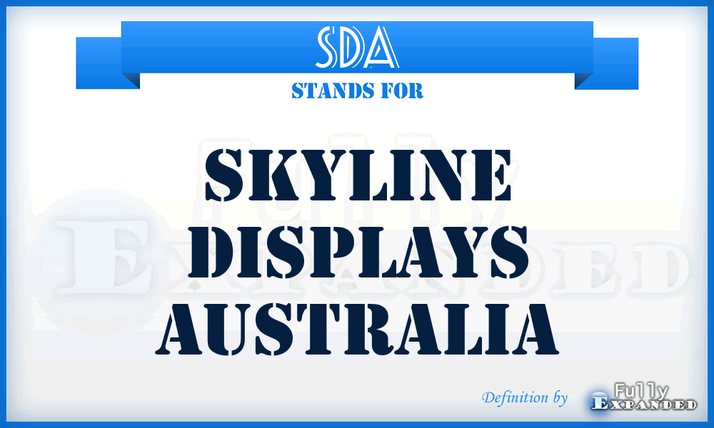 SDA - Skyline Displays Australia