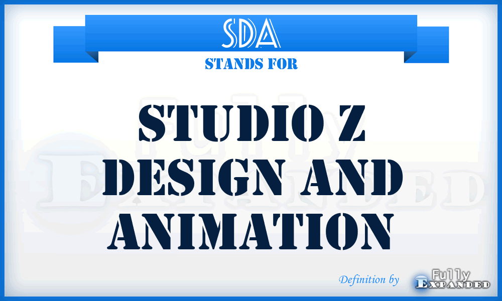 SDA - Studio z Design and Animation