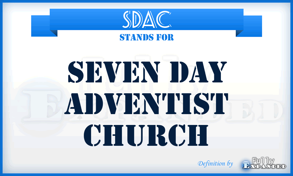 SDAC - Seven Day Adventist Church