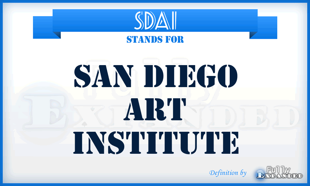 SDAI - San Diego Art Institute