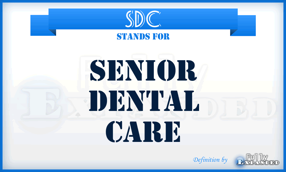 SDC - Senior Dental Care