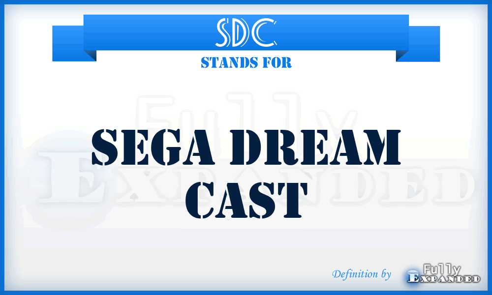 SDC - Sega Dream Cast