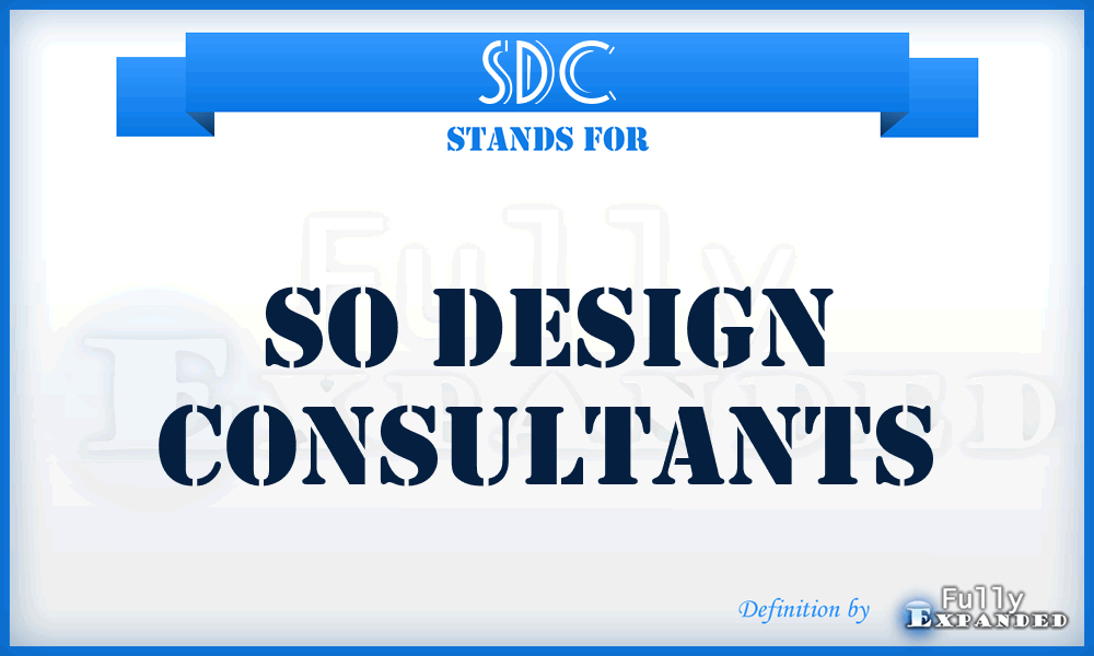 SDC - So Design Consultants