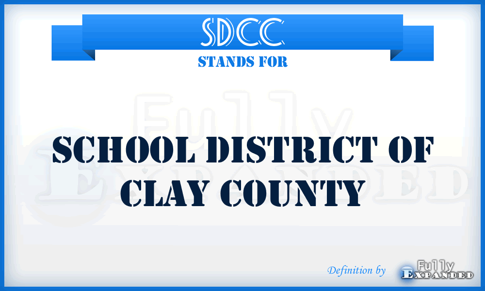 SDCC - School District of Clay County